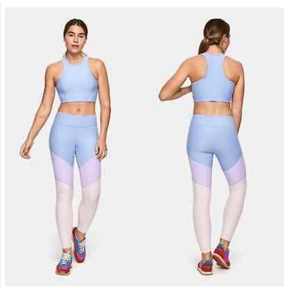 OUTDOOR Voices 7/8 springs leggings NWT size small lilac/lavender/dahlia - Picture 1 of 5